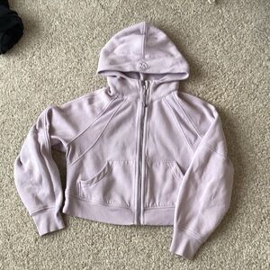 lululemon Lavender scuba Hoodie